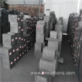 Isostatic pressing formed graphite blocks